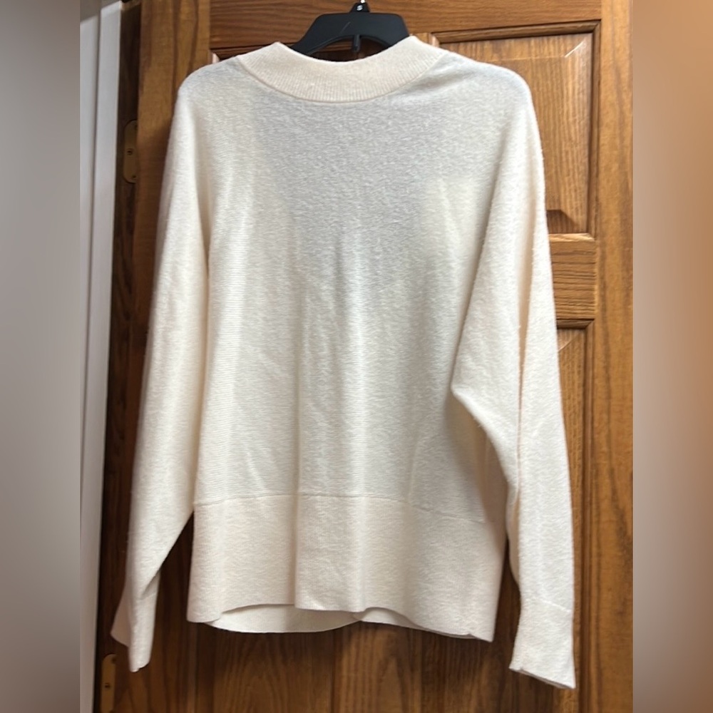 Creamy white sweater